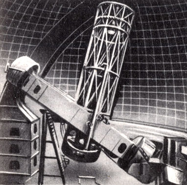 Стодюймовый рефлектор обсерватории Маунт-Вилсон